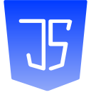 A logo of a javascript.