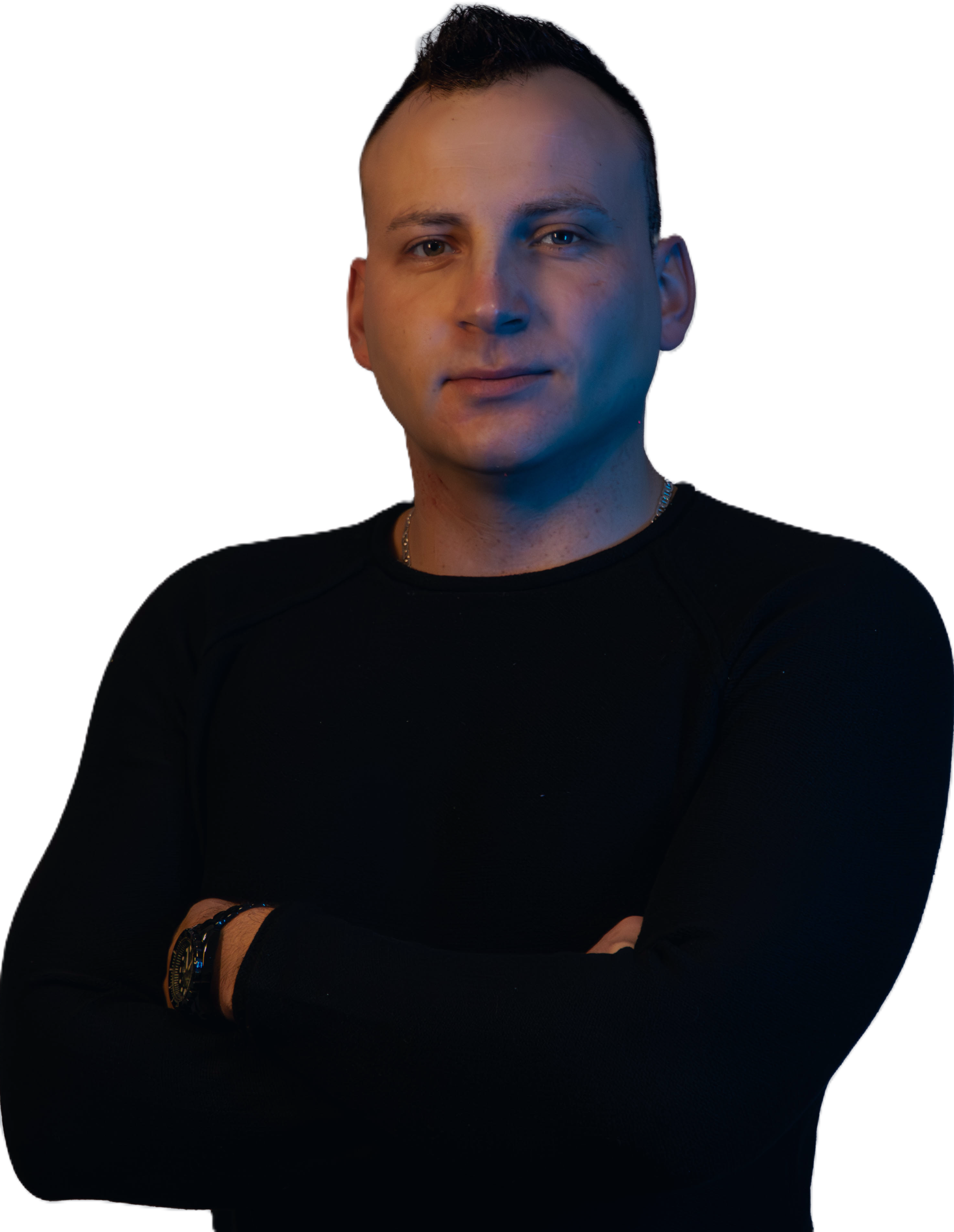 A portrait of a developer.
